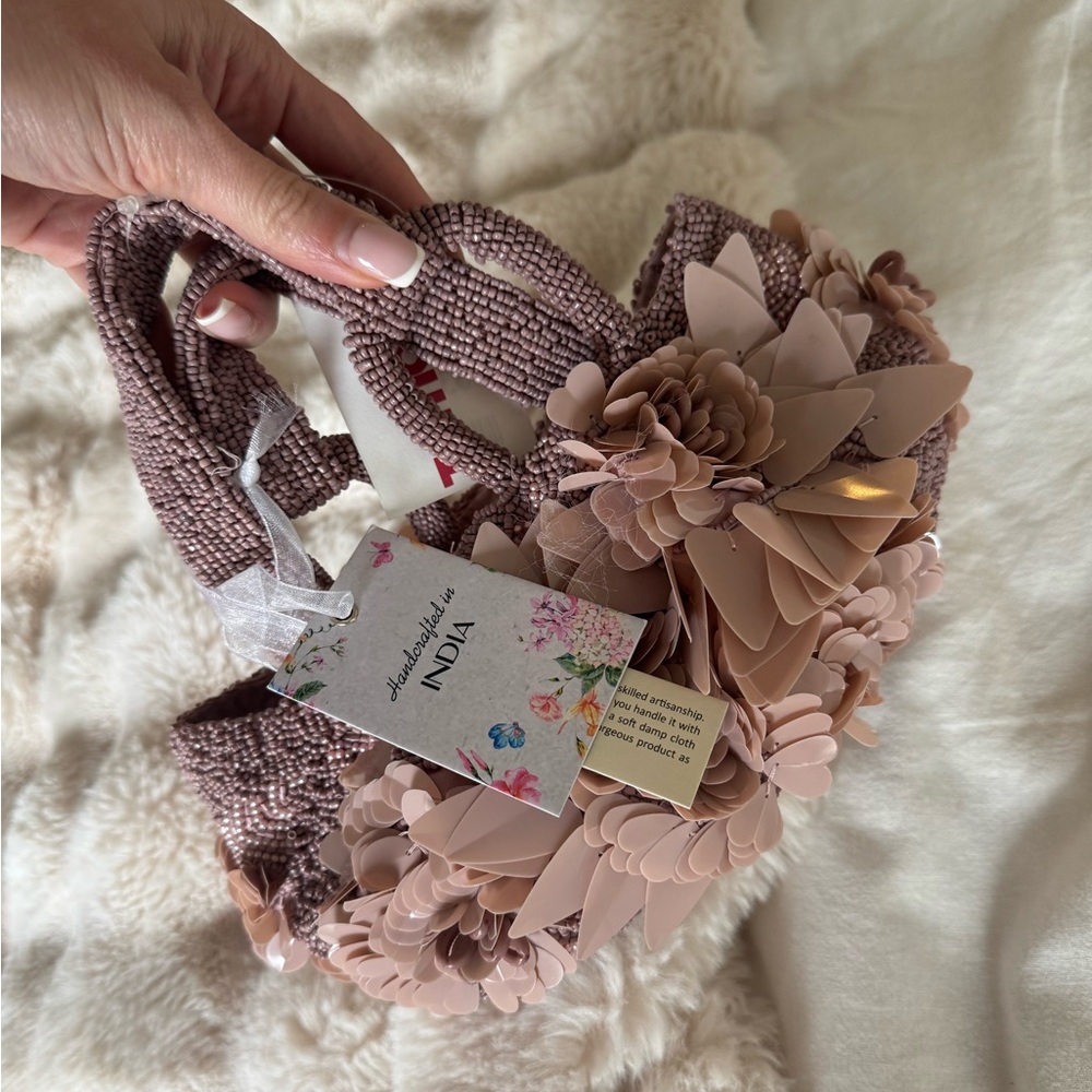 NWT beaded bag